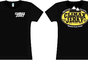 climax jerky mens tshirt