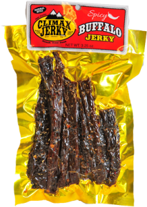 spicy buffalo jerky package
