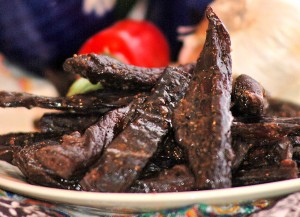 spicy elk jerky