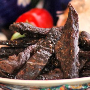 spicy elk jerky