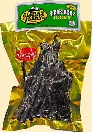 teriyaki beef jerky package