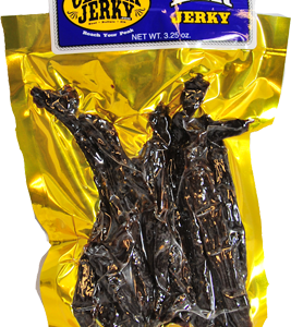 teriyaki elk jerky package