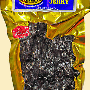 teriyaki elk jerky package