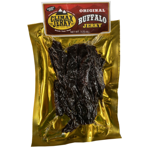 Hickory Smoked Buffalo Jerky Best Seller
