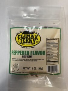 2 oz peppered beef