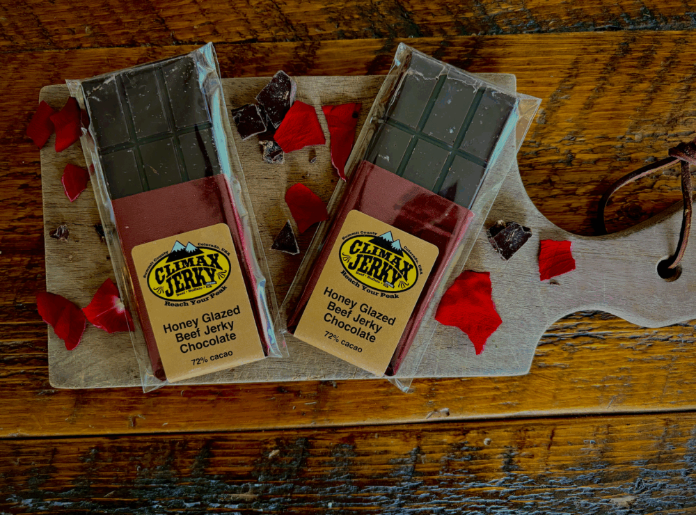 Honey Glazed Beef Jerky Chocolate Bar
