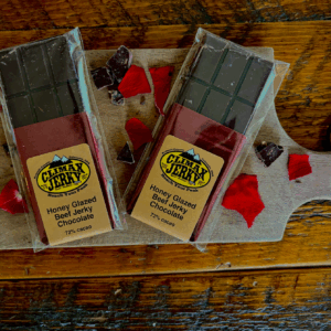 Honey Glazed Beef Jerky Chocolate Bar